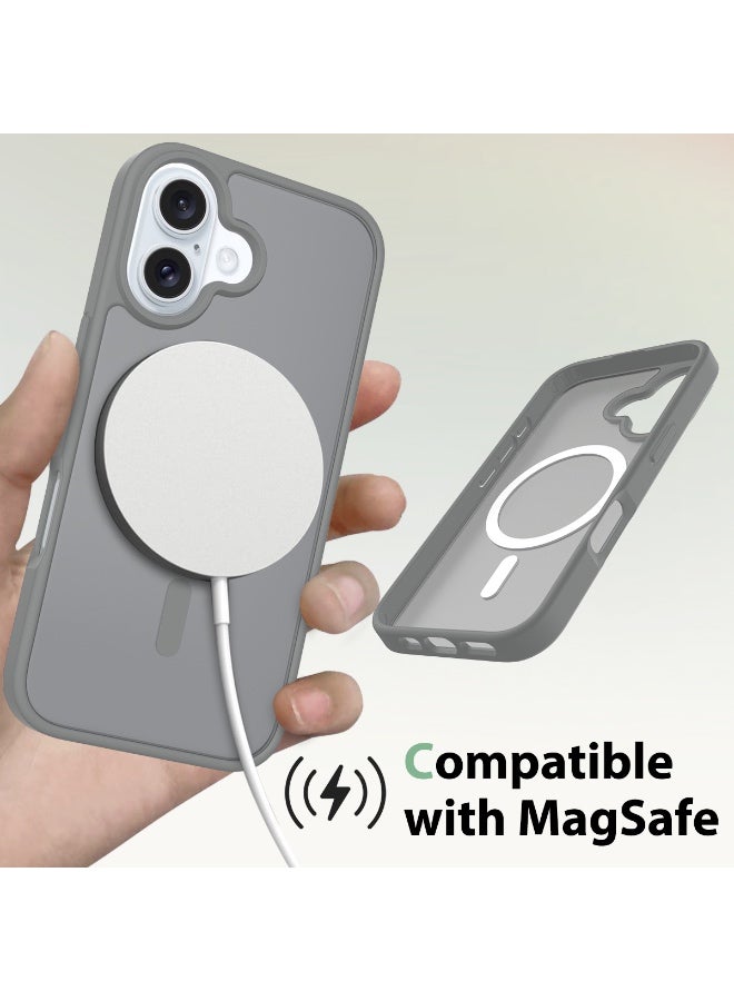 iPhone 16 Skin Feeling Case With MagSafe - Dark Grey - Image 4